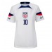 United States Christian Pulisic #10 Replica Home Shirt Ladies World Cup 2022 Short Sleeve